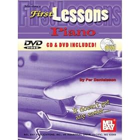 Mel Bay First Lessons Piano Book/CD/DVD Set