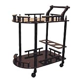Ore International Cherry 2-Tier Wine Table Ore International Cherry 2-Tier Wine Table