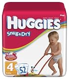 Huggies Snug & Dry - Size 4 (52 Ct)
