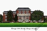 Mississippi State Bulldogs NCAA 14 x 10 Limited Edition Lithograph (Unframed)