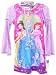 Disney Princess Pink and Purple Girls 1 Piece Nightgown Sleepwear Pajama Set With Wand