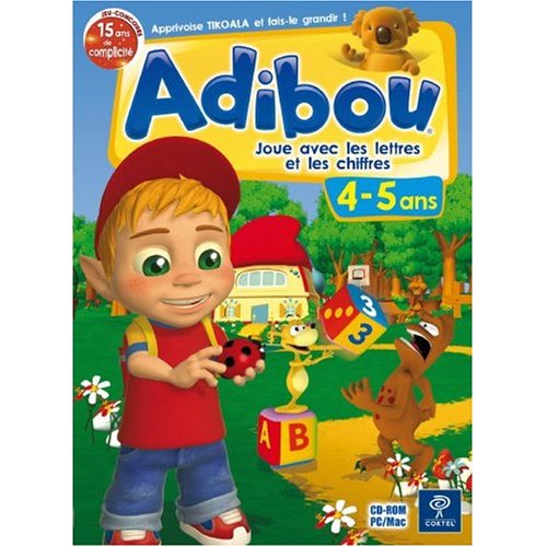City Travel Guides Discounted  Logiciels : Adibou joue avec les lettres et les chiffres 4-5 ans