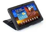ZooGue Galaxy Tab 10.1 Genius Black Leather Case