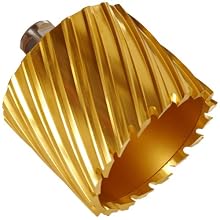 Jancy Slugger High Speed Steel Annular Cutter, TiN Coated, 3/4" Annular Shank, 2" Depth