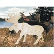 Moose 3D Woodcraft Construction Kit