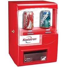 Koolatron VF02 Vending Fridge 10 (12-Ounce) Cans, Red