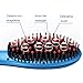 Dreavil Instant Magic Silky Styling, Anion Care, Anti Static Ceramic/Scald, Zero Damage, Massage Straightening Irons, Detangling Hair Brush, Blue