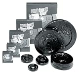 Christopeit Gusseisen Hantelscheibenset 30 mm 2 x 0,5 Kg Schwarz