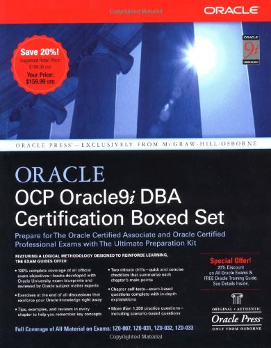 OCP Oracle9i DBA Certification Boxed Set
