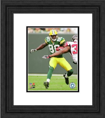 Framed Donald Driver Green Bay Packers Photo