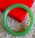Good Luck And Protection Dark Green Jade Bracelet - Bangle 2.43inch