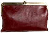 HOBO INTERNATIONAL Leanne Vintage Double Frame Convertible Clutch,Maroon,one size Review