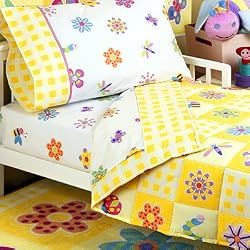 Olive Kids Flowerland Toddler 4-pc. Bedding Set