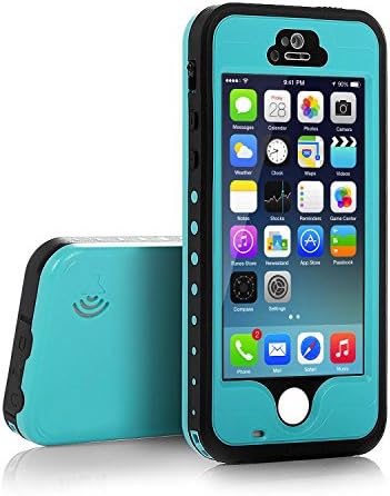 WaterproofShockproofDirtproofSnowproofProtectionCaseCoverforAppleIphone5s-Teal