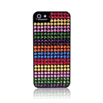 Hot Sale Bling-My-Thing Bling Extravaganza Series Metallic Case for iPhone 5 (Rainbow Stripes)