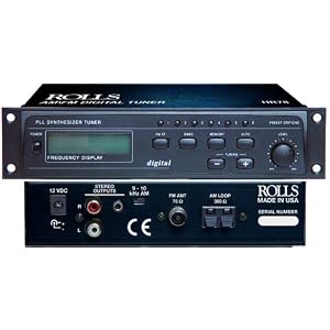 #9 Rolls Digital 1/2 Rack AM/FM Tuner Rolls HR78 Lowest Price 51zMAuh58YL. SL500 AA300 #9 Rolls Digital 1/2 Rack AM/FM Tuner Rolls HR78 Lowest Price