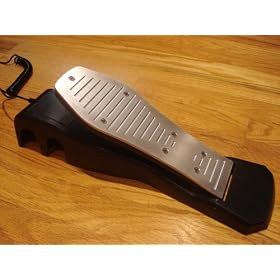 Rock Band Bass Drum Pedal Plate - PEDAL METAL BILLET by Pedal Metal