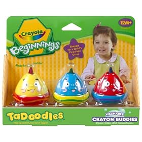 Crayola 3ct. Washable TaDoodles Crayon Buddies by Crayons