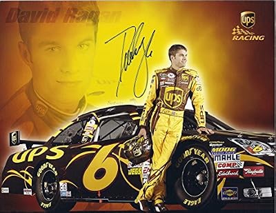 AUTOGRAPHED 2006 David Ragan #6 UPS Racing Team (Roush) Signed 9X11 NASCAR Hero Card with COA