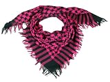 UBI Women's Checked Plush Square Scarf