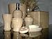 Crema Verona marble bathroom accessory set 7 pcs