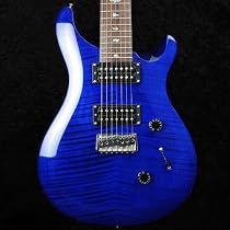 PRS SE Custom 24 7-String Electric Guitar - Royal Blue with Gigbag