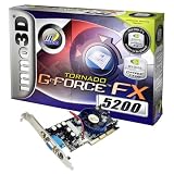 Inno3D GeForce 5200 128MB DDR AGP Graphics Card - I-5200-F3E2