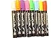 UltimateChalks: SMUDGE FREE TIPS - Professional Chalkboard Paint Pen 8 Pack! ►UltimateChalks Premium Liquid Chalk Markers with Exclusive Premium Quality REVERSIBLE TIP (Dry-erase Markers) ►8.Colors:Radiant & Vibrant, Bright.&.Bold ►5mm.Chisel.Tip.for.both.thin and thick lines ►Fast.Drying,.Clean.lines, No Drip ►Professional.Liquid Chalk Paint Marker Pens ►Perfect.for:Home,Work,School, Restaurants,Retail ►100%.
