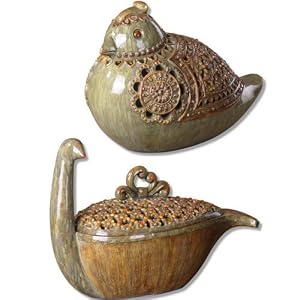 Nesting Birds Figurines Set of 2