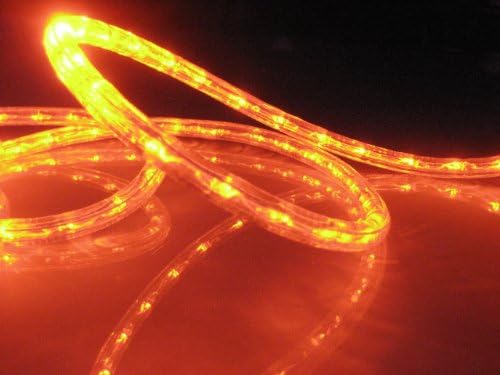 25FT ORANGE LED Rope Light Kit For 12V System, Christmas Lighting, Outdoor rope lighting