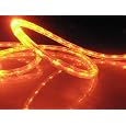 10Ft Rope Lights; Orange (Deep Amber) LED Rope Light Kit; 1.0