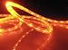 18Ft Rope Lights; Orange (Deep Amber) LED Rope Light Kit; 1.0LED Spacing; Christmas Lighting; outdoor rope lighting