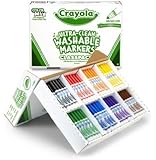 Crayola Classpack 200ct Ultra-Clean Washable Markers
