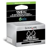 Lexmark High Yield 155XL Black Twin Pack Pro715/Pro915 Only