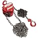 Coffing LHH-1/2B-10 Steel LHH Model Hand Chain Hoist with Hook, 10' Lifting Height, 1/2 Ton Load Capacity