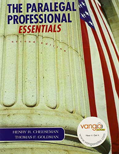 Paralegal Professional: Essentials (2nd Edition)