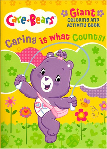 Childrens Toyshop  Toys : Care Bears Giant Coloring and Activity Book ~ Caring is What Counts!