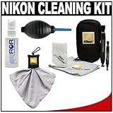 Nikon LensPen Pro Cleaning Kit + Spudz Microfiber Cloth + Lens Cleaner Flui ....