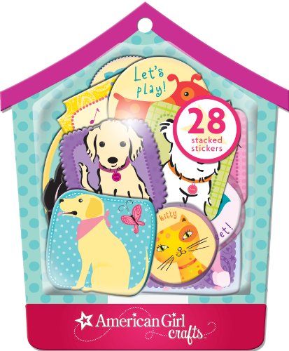 American Girl Crafts Stacked Stickers PetsB004RIL0RI 