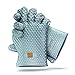 Grill Mitt Silicone Gloves For Heat Resistant Cooking Glove And BBQ Meat Gloves For In The Oven ZuupDesign