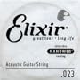 Elixir Strings Acoustic Guitar String NANOWEB Coating, .023