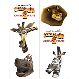 Madagascar 2 - Tattoos, 12 pc