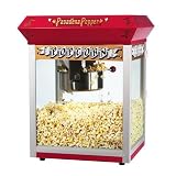 Bar Style Antique Popcorn Machine in Red
