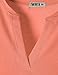Doublju Womens Basic Long Sleeve Deep V-Neck T-Shirt