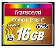 Transcend Ultimate 600x 16GB CompactFlash (CF) Speicherkarte (bis 90MB/s, Quad-Channel)