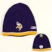 Minnesota Vikings Reversible Waffle Knit Beanie