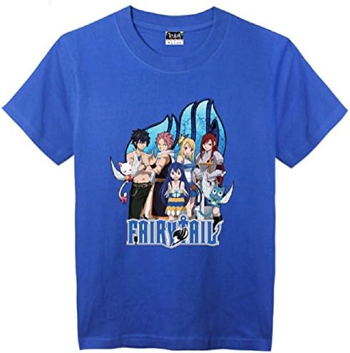 Fairy Tail Tee T-shirt (XL (US L), Blue)