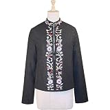 Review   / Floral Embroidered Wool Jacket (Petite, Tall & Misses Sizes XS-3X)