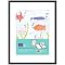 Artwork Display and Storage Frame - Black (12x16")