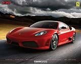 Ferrari (430 Scuderia) Framed Art Poster Print - 16